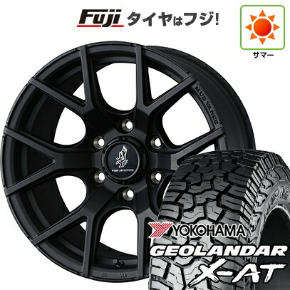 【新品】ランクル250 夏タイヤ ホイール4本セット 265/70R18 116 T ヨコハマ ジオランダー X-AT G016 RBL WEDS ウェッズアドベンチャー マッドヴァンス SD 9J 18インチ(送料無料)｜フジコーポレーション