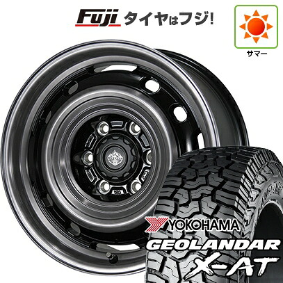 【新品】ランクル250 夏タイヤ ホイール4本セット 265/70R18 116 T ヨコハマ ジオランダー X-AT G016 RBL トピー ランドフット XFG 数量限定 トヨタ車専用 7.5J 18インチ(送料無料)