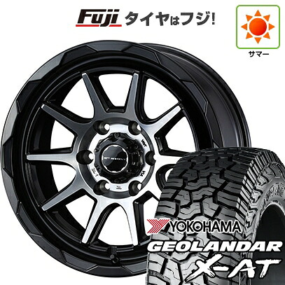 【新品】ランクル250 夏タイヤ ホイール4本セット 275/70R18 ヨコハマ ジオランダー X-AT G016 RBL WEDS ウェッズアドベンチャー マッドヴァンス 06 8.5J 18インチ(送料無料)｜フジコーポレーション