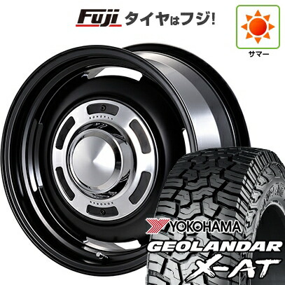 【新品】プラド/ハイラックス 夏タイヤ ホイール4本セット 265/65R17 116 T XL ヨコハマ ジオランダー X-AT G016 RBL モーターファーム ソノーラ 8J 17インチ(送料無料)|フジコーポレーション