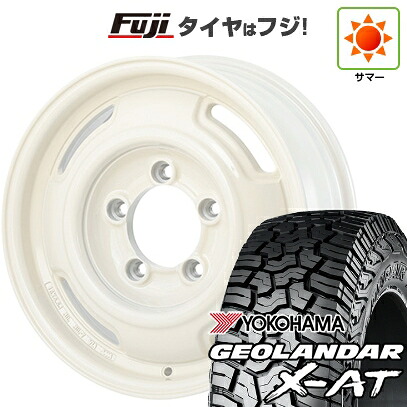 【新品】ジムニーシエラ/ジムニーノマド 夏タイヤ ホイール4本セット 215/70R16 ヨコハマ ジオランダー X-AT G016 RBL アピオ ワイルドボア SR+ 6J 16インチ(送料無料)