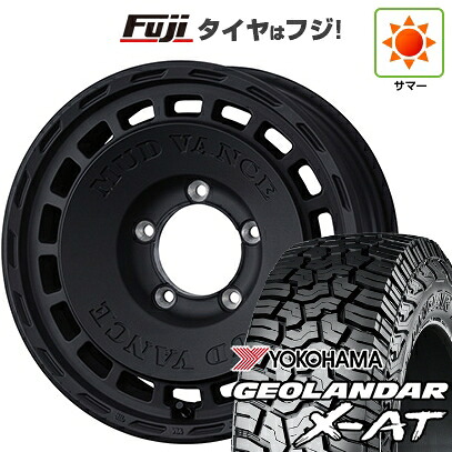 【新品】ジムニーシエラ/ジムニーノマド 夏タイヤ ホイール4本セット 215/70R16 ヨコハマ ジオランダー X-AT G016 RBL WEDS ウェッズアドベンチャー マッドヴァンス DX 6J 16インチ(送料無料)