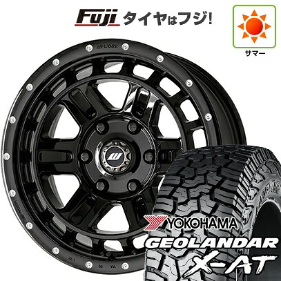 【新品】プラド/ハイラックス 夏タイヤ ホイール4本セット 285/70R17 ヨコハマ ジオランダー X-AT G016 RBL WORK ワーク クラッグ ティーグラビックII MC+ 8J 17インチ(送料無料)