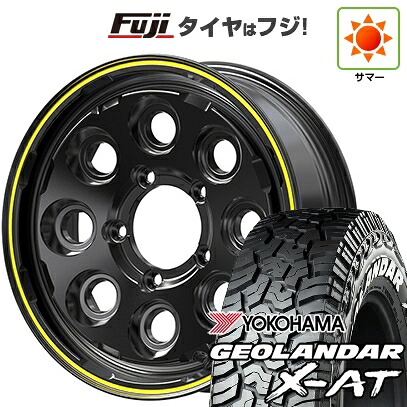 【新品】ジムニー 夏タイヤ ホイール4本セット 185/85R16 ヨコハマ ジオランダー X-AT G016 WL 共豊 PPX ミルエイト 5.5J 16インチ(送料無料)|フジコーポレーション