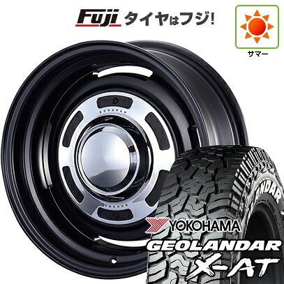 【新品】ジムニー 夏タイヤ ホイール4本セット 185/85R16 ヨコハマ ジオランダー X-AT G016 WL モーターファーム ソノーラ 5.5J 16インチ(送料無料)
