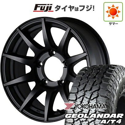 【新品】ジムニーシエラ/ジムニーノマド 夏タイヤ ホイール4本セット 225/70R16 ヨコハマ ジオランダー A/T4 G018 RBL ドゥオール CST ZERO-1 ハイパーXJ 6J 16インチ(送料無料)｜フジコーポレーション