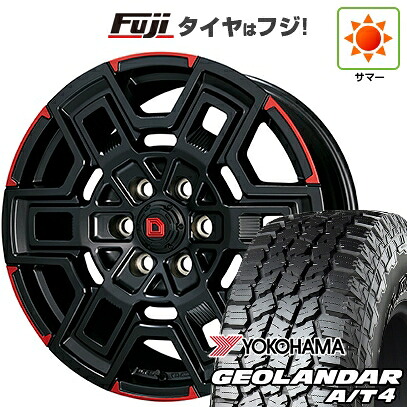 【新品】ランクル250 夏タイヤ ホイール4本セット 275/70R18 116 T ヨコハマ ジオランダー A/T4 G018 OWL/RBL クライメイト デヴグル 8J 18インチ(送料無料)