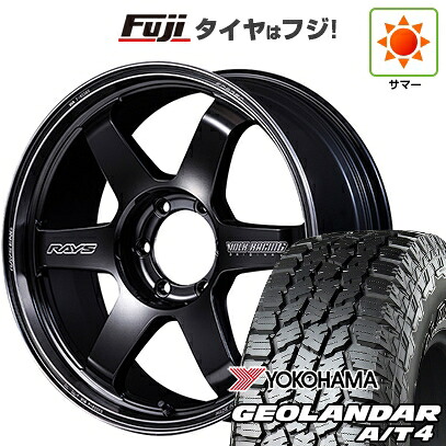 【新品】ランクル300 夏タイヤ ホイール4本セット 275/55R20 ヨコハマ ジオランダー A/T4 G018 RBL RAYS レイズ ボルクレーシング TE37ULTRA ラージPCD Black Shadow 9J 20インチ(送料無料)|フジコーポレーション