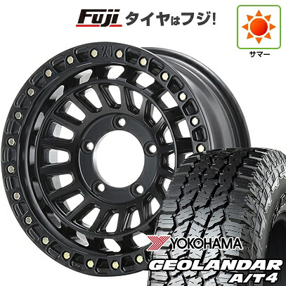 【新品】ジムニー 夏タイヤ ホイール4本セット 215/85R16 ヨコハマ ジオランダー A/T4 G018 RBL MLJ エクストリームJ XJ08 5.5J 16インチ(送料無料)