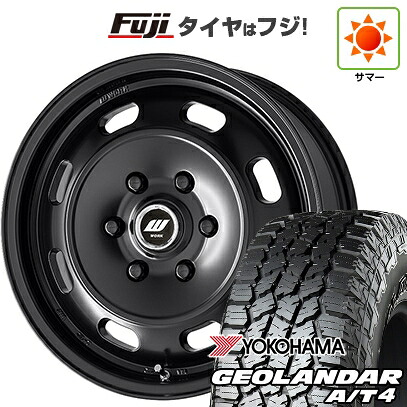 【新品】キャラバン 夏タイヤ ホイール4本セット 215/65R16 109/107S ヨコハマ ジオランダー A/T4 G018 WL/RBL WORK ワーク XTRAP DTHC 6.5J 16インチ(送料無料)