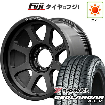 【新品】ランクル250 夏タイヤ ホイール4本セット 265/70R18 ヨコハマ ジオランダー X-CV G057 RAYS レイズ デイトナ D108 8.5J 18インチ(送料無料)｜フジコーポレーション