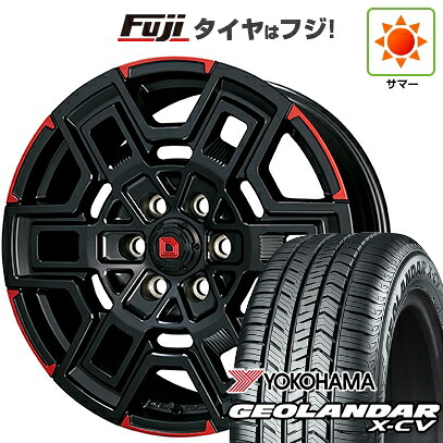 【新品】ランクル250 夏タイヤ ホイール4本セット 265/70R18 ヨコハマ ジオランダー X-CV G057 クライメイト デヴグル 8J 18インチ(送料無料)