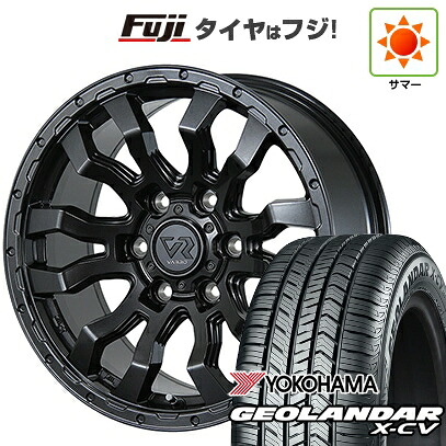 【新品】ランクル250 夏タイヤ ホイール4本セット 265/70R18 ヨコハマ ジオランダー X-CV G057 トピー ヴァブロ RR-01 トヨタ・レクサス車専用 7.5J 18インチ(送料無料)