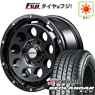 【新品】ランクル250 夏タイヤ ホイール4本セット 265/70R18 ヨコハマ ジオランダー X-CV G057 RAYS レイズ デイトナ D9 SPEC-M 8.5J 18インチ(送料無料)