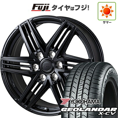 【新品】ランクル250 夏タイヤ ホイール4本セット 265/70R18 ヨコハマ ジオランダー X-CV G057 コーセイ グラミック LX-S レクサス・トヨタ車専用 8J 18インチ(送料無料)