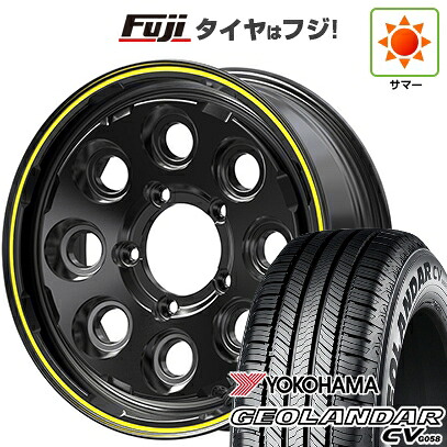 【新品】ジムニーシエラ/ジムニーノマド 夏タイヤ ホイール4本セット 215/70R16 ヨコハマ ジオランダー CV G058 共豊 PPX ミルエイト 5.5J 16インチ(送料無料)