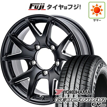 【新品】ジムニー 夏タイヤ ホイール4本セット 175/80R16 ヨコハマ ジオランダー CV G058 ショウワガレージ インスパイア テン 5.5J 16インチ(送料無料)|フジコーポレーション