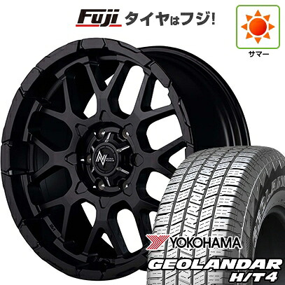 【新品】プラド/ハイラックス 夏タイヤ ホイール4本セット 265/65R17 ヨコハマ ジオランダー H/T4 G062 MID WHEELS NITRO POWER M28 バレット 8J 17インチ(送料無料)