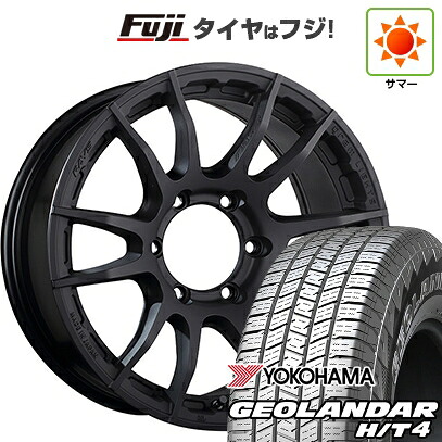 【新品】プラド/ハイラックス 夏タイヤ ホイール4本セット 265/65R17 ヨコハマ ジオランダー H/T4 G062 RAYS レイズ グラムライツ 57XR-X 8J 17インチ(送料無料)