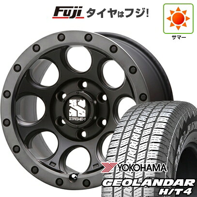 【新品】プラド/ハイラックス 夏タイヤ ホイール4本セット 265/65R17 ヨコハマ ジオランダー H/T4 G062 MLJ エクストリームJ XJ03 8J 17インチ(送料無料)