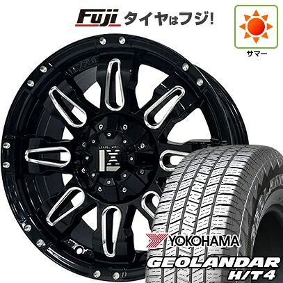 【新品】プラド/ハイラックス 夏タイヤ ホイール4本セット 265/70R17 ヨコハマ ジオランダー H/T4 G062 オフビート レクセル バレーノオフロードスタイル 8J 17インチ(送料無料)|フジコーポレーション