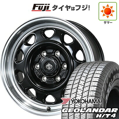 【新品】プラド/ハイラックス 夏タイヤ ホイール4本セット 265/65R17 ヨコハマ ジオランダー H/T4 G062 トピー ランドフット SWZ 数量限定 8J 17インチ(送料無料)
