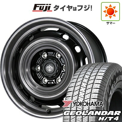 【新品】プラド/ハイラックス 夏タイヤ ホイール4本セット 265/65R17 ヨコハマ ジオランダー H/T4 G062 トピー ランドフット XFG 数量限定 8J 17インチ(送料無料)