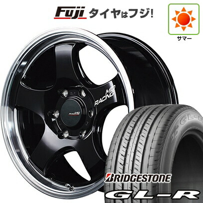 【新品】ハイエース200系 夏タイヤ ホイール4本セット 215/60R17 109/107R ブリヂストン GL-R MID WHEELS MID RACING R05HC 6.5J 17インチ(送料無料)