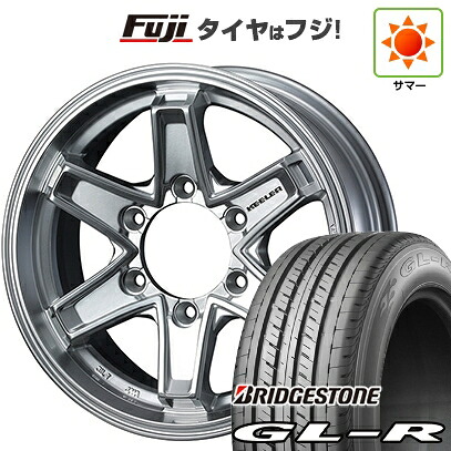 【新品】ハイエース200系 夏タイヤ ホイール4本セット 215/65R16 109/107R ブリヂストン GL-R WEDS ウェッズアドベンチャー キーラータクティクス ハイパーシルバー 6.5J 16インチ(送料無料)