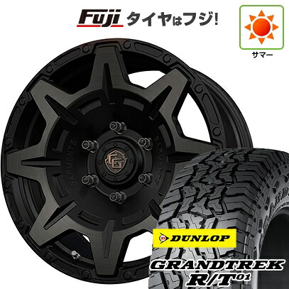 【新品】プラド/ハイラックス 夏タイヤ ホイール4本セット 35X12.5R17 ダンロップ グラントレック R/T01 RBL WEDS ウェッズ クロスオーバーガーメンツ Style M 8J 17インチ(送料無料) 146,300円