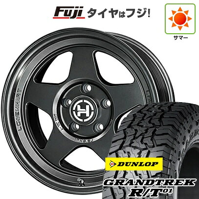 【新品】プラド/ハイラックス 夏タイヤ ホイール4本セット 35X12.5R17 ダンロップ グラントレック R/T01 RBL レーベンハート RC05 8.5J 17インチ(送料無料)|フジコーポレーション