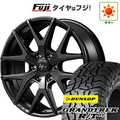 【新品】ランクル300 夏タイヤ ホイール4本セット 275/55R20 ダンロップ グラントレック R/T01 RBL MID WHEELS NITRO POWER M62 トマホーク 8J 20インチ(送料無料)｜フジコーポレーション 180,350円