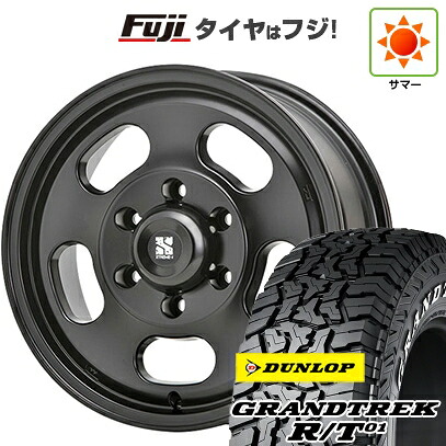 【新品】ハイエース200系 夏タイヤ ホイール4本セット 215/65R16 109/107Q ダンロップ グラントレック R/T01 RWL/RBL MLJ エクストリームJ D スロット 6.5J 16インチ(送料無料)