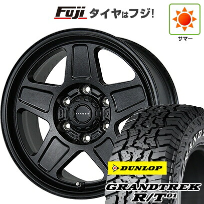 【新品】ランクル250/ランクル300 夏タイヤ ホイール4本セット 265/65R18 ダンロップ グラントレック R/T01 RWL/RBL トピー ランドフット GWD 数量限定 トヨタ車専用 7.5J 18インチ(送料無料)｜フジコーポレーション 117,750円