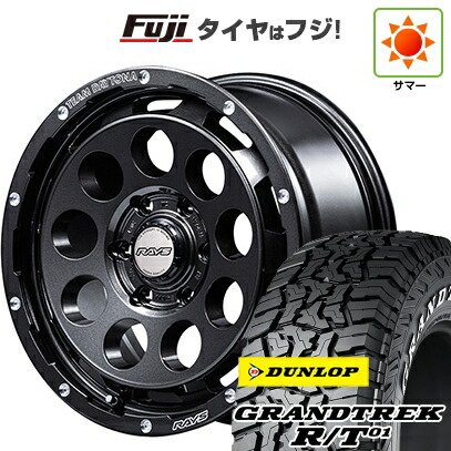 【新品】ランクル250/ランクル300 夏タイヤ ホイール4本セット 265/65R18 ダンロップ グラントレック R/T01 RWL/RBL RAYS レイズ デイトナ D9 SPEC-M 8.5J 18インチ(送料無料)