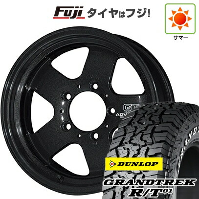 【新品】ジムニー 夏タイヤ ホイール4本セット 215/85R16 ダンロップ グラントレック R/T01 RWL/RBL ヨコハマ アドバンレーシング GT ヘビーデューティー for JIMNY 5.5J 16インチ(送料無料)