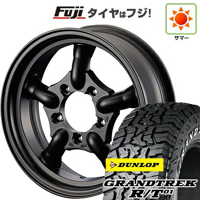 【新品】ジムニー 夏タイヤ ホイール4本セット 215/85R16 ダンロップ グラントレック R/T01 RWL/RBL モーターファーム J-トラッド 5.5J 16インチ(送料無料) 84,865円