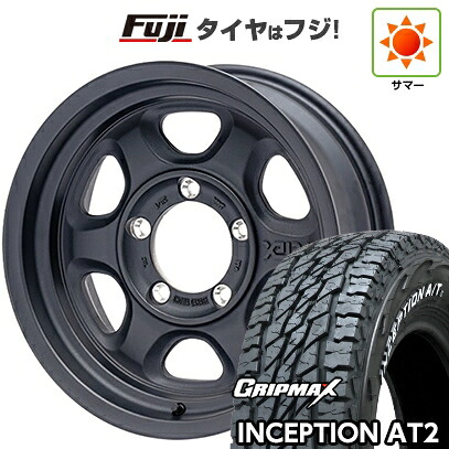 【新品】ジムニー 夏タイヤ ホイール4本セット 175/80R16 グリップマックス インセプション A/TII RWL(限定) ショウワガレージ ゼノ 5.5J 16インチ(送料無料) 85,800円
