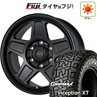 【新品】プラド/ハイラックス 夏タイヤ ホイール4本セット 275/70R17 グリップマックス インセプション X/T RWL(限定2023年製) トピー ランドフット GWD 数量限定 8J 17インチ(送料無料)