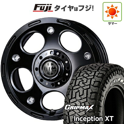 【新品】プラド/ハイラックス 夏タイヤ ホイール4本セット 275/70R17 グリップマックス インセプション X/T RWL(限定2023年製) クリムソン マーテルギア(MG) デーモン【限定】 8J 17インチ(送料無料)