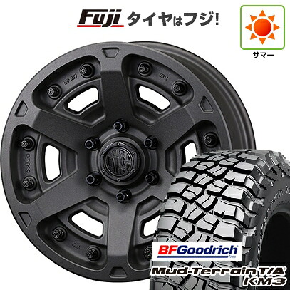 【新品】ランクル300 夏タイヤ ホイール4本セット 275/65R18 BFグッドリッチ マッドテレーンT/A KM3 クリムソン マーテルギア(MG) アーマーFF 8J 18インチ(送料無料)