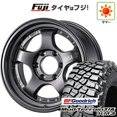 【新品】プラド/ハイラックス 夏タイヤ ホイール4本セット 265/65R17 BFグッドリッチ マッドテレーンT/A KM3 SSR ディバイド SP1 トレイル【限定】 8.5J 17インチ(送料無料)｜フジコーポレーション