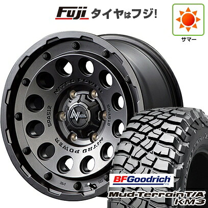 【新品】ランクル300 夏タイヤ ホイール4本セット 285/65R18 BFグッドリッチ マッドテレーンT/A KM3 MID WHEELS NITRO POWER H12 ショットガン 8J 18インチ(送料無料)|フジコーポレーション
