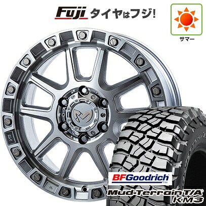 【新品】ランクル250 夏タイヤ ホイール4本セット 275/70R18 BFグッドリッチ マッドテレーンT/A KM3 トライスター MKW M205 JP Spec 8J 18インチ(送料無料)