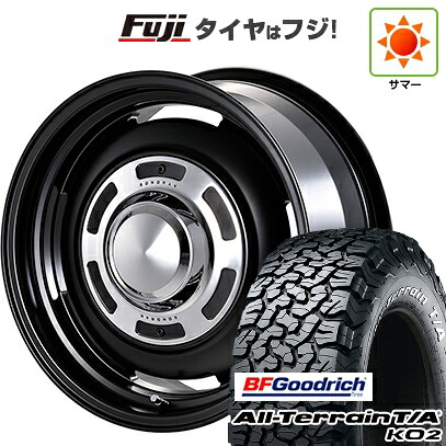 【新品】プラド/ハイラックス 夏タイヤ ホイール4本セット 35X12.5R17 BFグッドリッチ オールテレーンT/A KO2 RWL/RBL モーターファーム ソノーラ 8J 17インチ(送料無料)