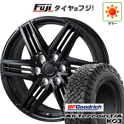 【新品】ランクル300 夏タイヤ ホイール4本セット 285/55R20 BFグッドリッチ オールテレーンT/A KO3 RBL コーセイ グラミック LX-S レクサス・トヨタ車専用 8J 20インチ(送料無料)|フジコーポレーション