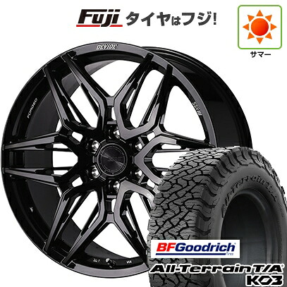 【新品】ランクル300 夏タイヤ ホイール4本セット 275/55R20 BFグッドリッチ オールテレーンT/A KO3 RBL SSR ディバイド LG-F 9J 20インチ(送料無料)