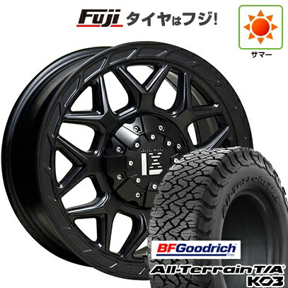 【新品】ランクル300 夏タイヤ ホイール4本セット 275/55R20 BFグッドリッチ オールテレーンT/A KO3 RBL オフビート レクセル インフェルノ 9J 20インチ(送料無料)