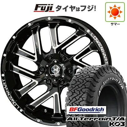 【新品】プラド/ハイラックス 夏タイヤ ホイール4本セット 265/70R17 BFグッドリッチ オールテレーンT/A KO3 RWL レーベンハート GXL206 8J 17インチ(送料無料)