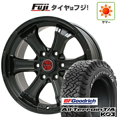 【新品】ランクル250 夏タイヤ ホイール4本セット 275/70R18 BFグッドリッチ オールテレーンT/A KO3 RWL ビッグウエイ B-MUD K(マットブラック) トヨタ車専用 8J 18インチ(送料無料) 131,800円
